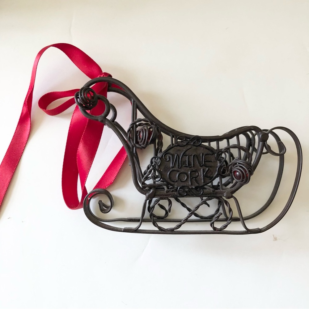 Christmas Sleigh Ornament
